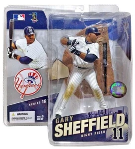 McFarlane Toys MLB Baseball Series 16 Gary Sheffield Yankees Variant Figure - Picture 1 of 1