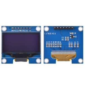 1.3 Inch IIC Serial 7pin 128 x 64 OLED 12864 Screen Display Module SSH1106 Board - Picture 1 of 3