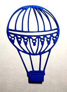Hot Air Balloon Aircraft Helium New Mexico Metal Dies Standard Thin 2 1/8" x 3" - Picture 1 of 2