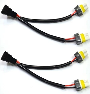 Cable divisor cerámica 9005 HB3 dos arneses luz de cabeza enchufe conector de haz alto - Imagen 1 de 6