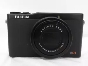 Fujifilm X Series XQ1 12.0MP Digitalkamera - Schwarz GEBRAUCHT (guter Zustand) - Bild 1 von 8