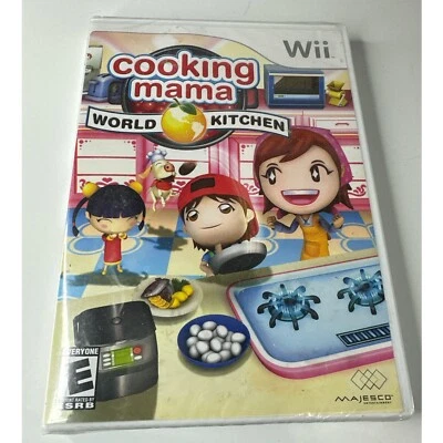Cooking Mama: World Kitchen (2008) Brand New Factory Sealed USA Nintendo Wii  - Image 1 of 2