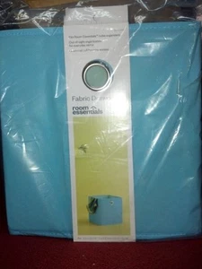 6 PACK Room Essentials™ Fabric Cube Storage Bin - LIGHT BLUE - Picture 1 of 2