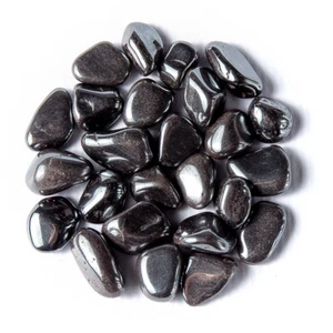 Cristalli di pietre preziose ematite cadenti 1/2 libbra 20-30 pietre argento gemma esemplari di roccia - Foto 1 di 6