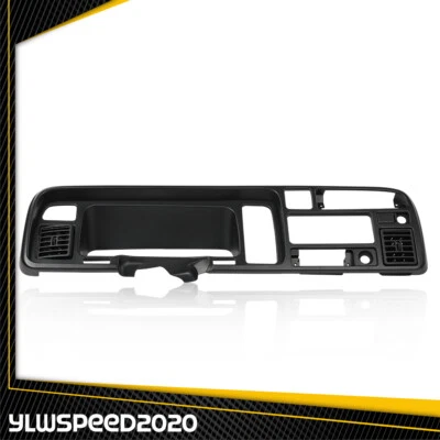 Molded Dashboard Bezel Cover w/ Vents Fit For 1994-1997 Dodge Ram 1500 2500 3500 - Image 1 of 4