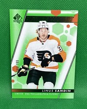 2022-23 Upper Deck SP Authentic Linus Sandin Future Watch Green 199/199 Flyers