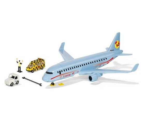 SIKU Commercial Aircraft with Accessories Diecast Model Plane Toy SK5402 - Image 1 of 4