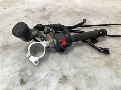 16-20 Kawasaki NINJA ZX10R RIGHT SIDE HANDLE BAR CLIPON THROTTLE HANDLEBAR BRAKE - Изображение 1 из 3