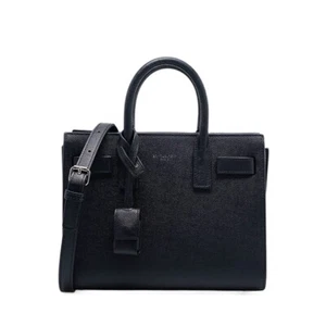 Saint Laurent Black Classic Sac de Jour Nano Tote Bag - Picture 1 of 21