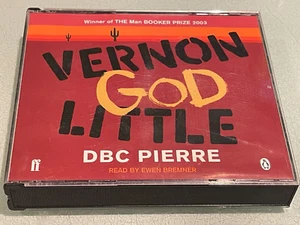 DBC Pierre - Vernon God Little - 3 CD's Audio Book Read by Ewen Bremner - 2003 - Picture 1 of 5