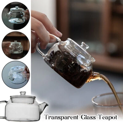 Small Capacity Teapot With Filter Heat-Resistant Glass Kung Fu Tea Pot Teaware - Image 1 of 4