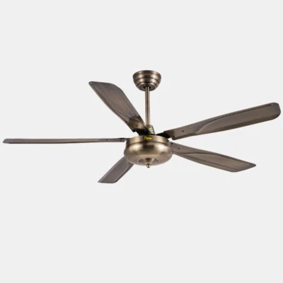 Ceiling Fans Indoor Luxurious Decorative Home 42 inch 5 Leaves 3 Speed Mute - Image 1 of 4