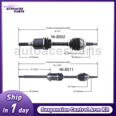 Eje CV para Nissan NX 1991 1992-1993, 1991-1994 Nissan Sentra Foto 1 de 3