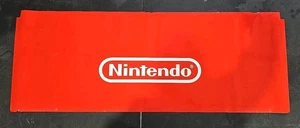Authentic Nintendo Logo Magnetic Banner Sign 48x18 2017 0102211A Store Display - Picture 1 of 9