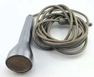 Micrófono con cable de voz de música Sonotone CM-11 de colección años 60 probado - Imagen 1 de 4