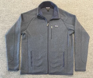 Patagonia Better Sweater Jacke Herren L blau Full Zip Freizeit Logo 25527 SW4 - Bild 1 von 5