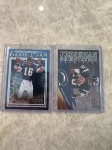 2 Lot 1998 Leaf Rookies & Stars Ryan Leaf Game Plan Masters RC /2500 /5000 #'d - Picture 1 of 5