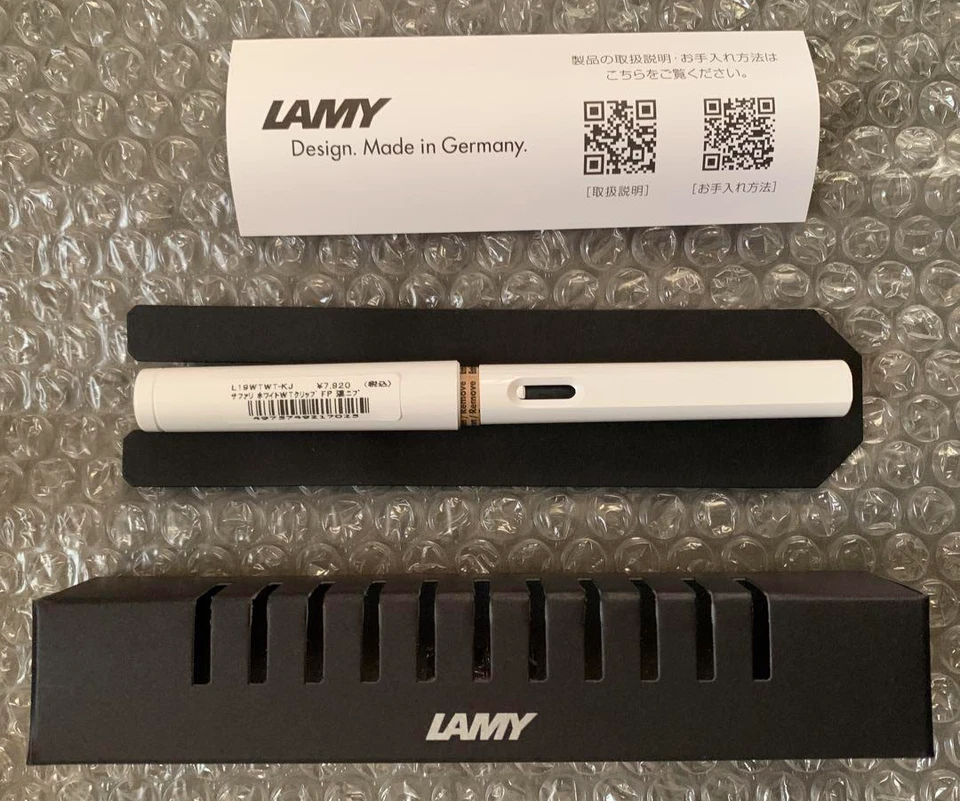 LAMY Fountain Pen Kanji Safari White White Clip L19WTWT-KJ