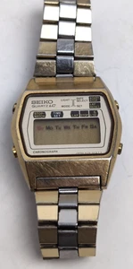 SEIKO - Vintage Digital Men's Chronograph Watch - A128-5019 - Picture 1 of 7