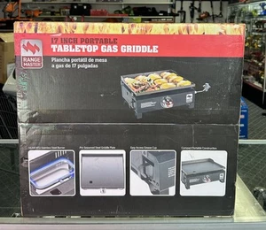 Range Master 17 Inch Portable Tabletop Gas Griddle (FREE S&H)! - Picture 1 of 6