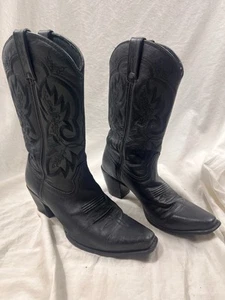 Durango Western Black Boots USA Women’s 7 Width 7M RD4430 (7/10) - Imagen 1 de 9