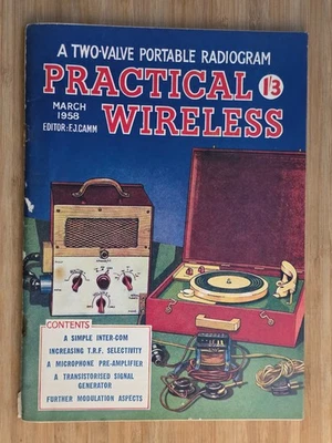 Practical Wireless - magazine / March 1958 - Vintage - Image 1 of 2