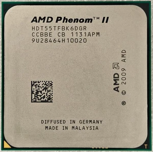 AMD Phenom II X6 1055T HDT55TFBK6DGR AM3 3MB 667MHZ 2.8GHz CPU Processors 125w - Picture 1 of 2