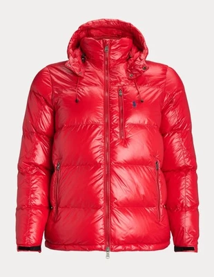 Polo Ralph Lauren Men's 4XLT RL 2000 Red Gorham Glossed Down Quilted Puffer $398 - Image 1 of 4