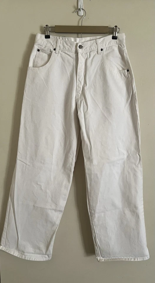 Jeans holgados de pierna ancha vintage años 90 Y2K Solo Semore 34 ajuste 31x31 * DEFECTOS* Foto 1 de 4