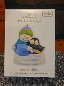 GENUINE Hallmark Keepsake Ornament 2010 Snow Buddies #13 In Series NIB - Picture 1 of 9