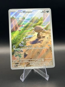 Pokémon TCG Paldean Wooper 102/094 Full Art Illustration Rare Phantasmal Flames - Picture 1 of 1