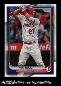 2024 Bowman #19 Mike Trout - Picture 1 of 2