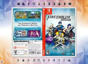Arte de portada de Fire Emblem Warriors: inserto de repuesto y estuche para Nintendo Switch - Imagen 1 de 3