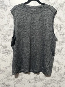 Amazon Essentials Mens Athletic Polyester Sleeveless tank Gray XL - Picture 1 of 5