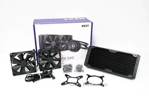 NZXT Kraken Elite 240mm AIO CPU Liquid Cooler RL-KN24E-B1 - Photo 1/8