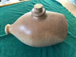 Old Hot Water Pottery Pig Bottle - Picture 1 of 5