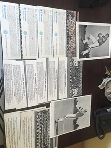 Lot of 1970s Vintage Football Team Photos - Picture 1 of 6