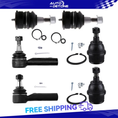 6 Front Outer Tie Rod End Ball Joint For Jeep Grand Cherokee 2005-2010 Commander - Image 1 of 4