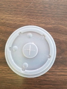 (1000 LIDS) LCRS-22 CLEAR SLOTTED LIDS FOR 24 oz. DRINK CUPS INTERNATIONAL PAPER - Picture 1 of 5