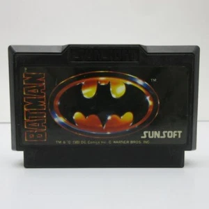 Batman Nintendo Famicom Sun Soft Japanese Version Action Retro Games 1989 - Picture 1 of 2