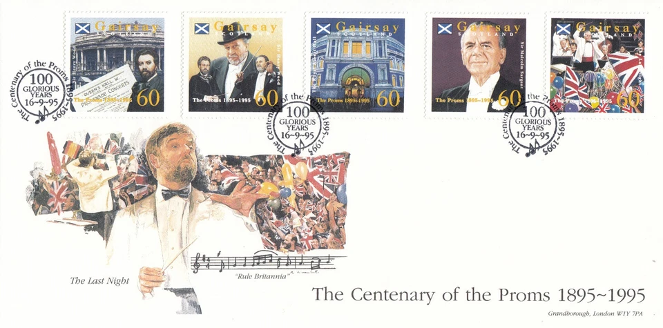 The Proms GB Scotland Gairsay FDC  1995 (135378) - Image 1 of 1