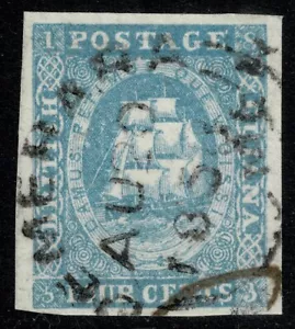 1853 British Guiana 4c Pale Blue SG20 4m DEMERARA CDS Very Fine Cat. £700.00 - Picture 1 of 1