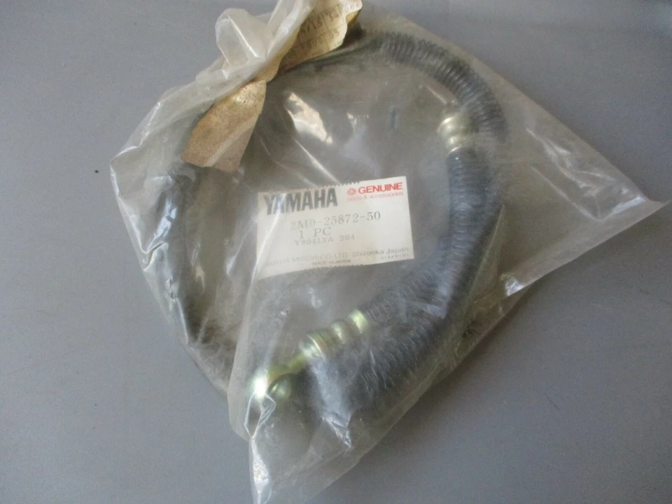 Manguera de freno Yamaha OEM 1 1978-1980 XS650 S XS650S 2M0-25872-50 NUEVO DE STOCK Foto 1 de 1