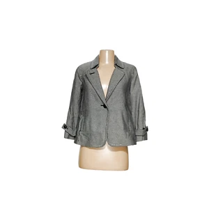 Talbots Multicolor Check Blazer - Size 2P - Picture 1 of 4