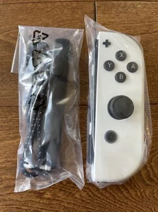 [RIGHT JOYCON] Nintendo Switch White OLED Joy Con w/Strap Controller - Picture 1 of 2