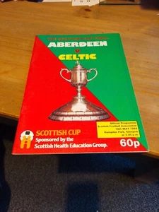 Scottish Cup Final Aberdeen v Celtic 1984 19/5/1984 (4) - Picture 1 of 5