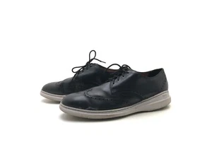 Clarks Herren Halbschuhe Schnürer Loafers Comfort Schwarz Gr. 45 (UK 10,5) - Picture 1 of 8