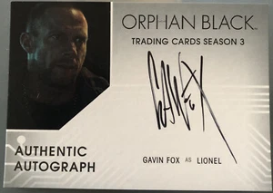 Orphan Black Season 3 Cryptozoic 2017 Lionel Autograph Card - Picture 1 of 2