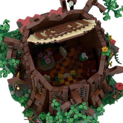 YOUFOY Treehouse F_a-i-r-y Cottage Hut Model Construction Toys 1383 Pieces  - Image 1 of 4