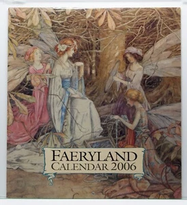 2006 Faeryland Calendar - beautiful artwork by Arthur Rackham and others - Picture 1 of 16
